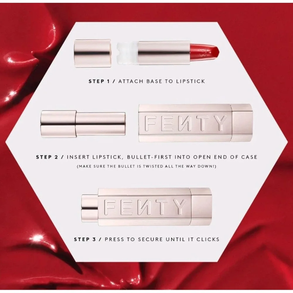 NEW Fenty Icon Refill/Recharge The Fill Semi Matte Lipstick 14 Freak-Went Fly'r